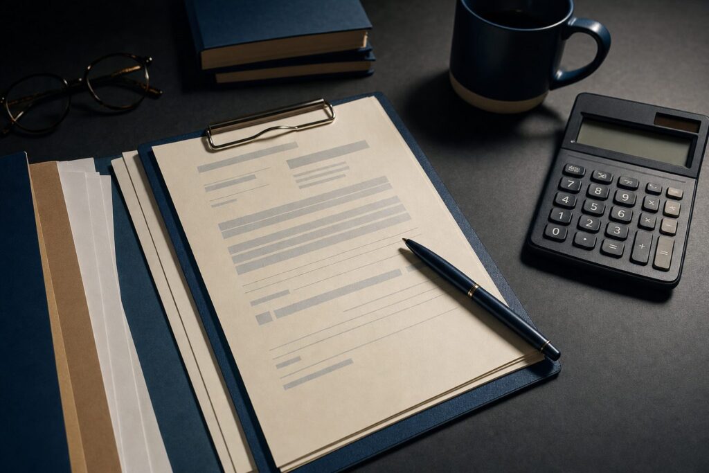 Insurance claim documents for a drunk driving accident case in Georgia
